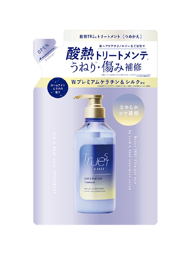 TRUEST by S FREE 酸熱トリートメント レフィル (400mL)